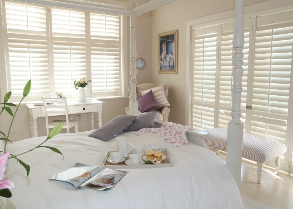 bedroom shutters - full height and bi fold